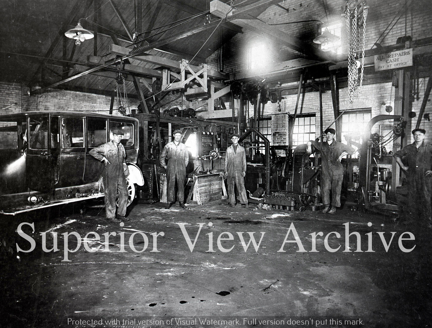 Vintage Auto Repair Store
