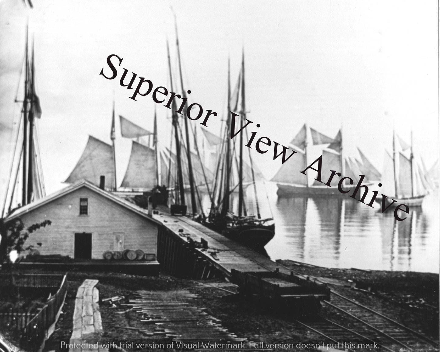 Marquette Harbor Marquette, MI 1860