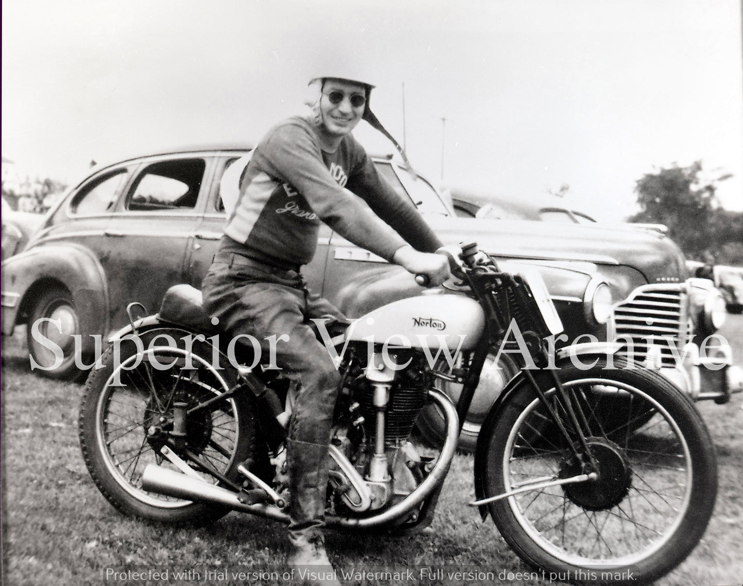 Vintage Norton Motorcycle