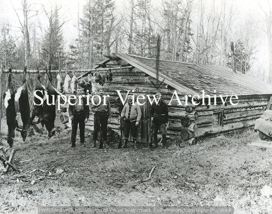 Wild Game Pole-Deer, Rabbit, Grouse