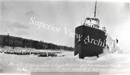 Shipwreck City of Bangor Eagle Harbor, MI