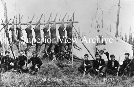 Draper Wisconsin-Deer Camp with Tent