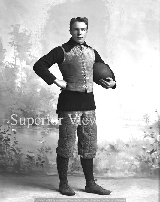 Vintage Football Player