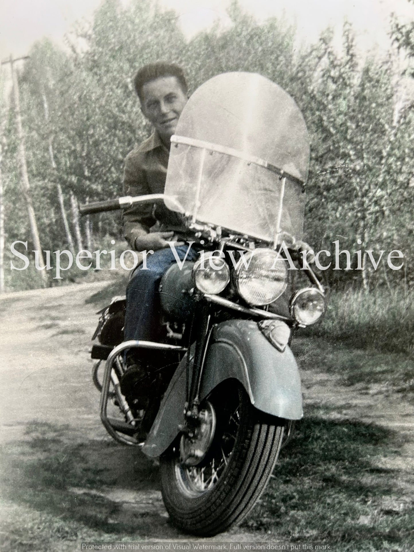 Indian Chief Motorcycle 1940's