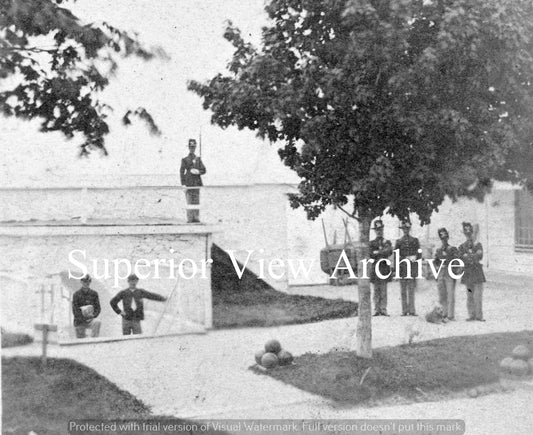 Soldiers at the Fort