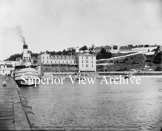 Mackinac with the "Mackinac"