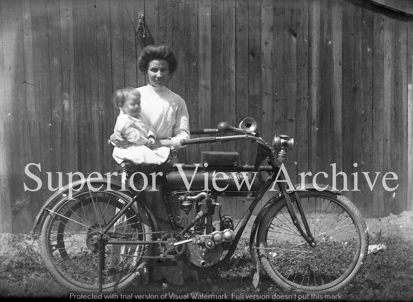 Flying Merkel Motorcycle
