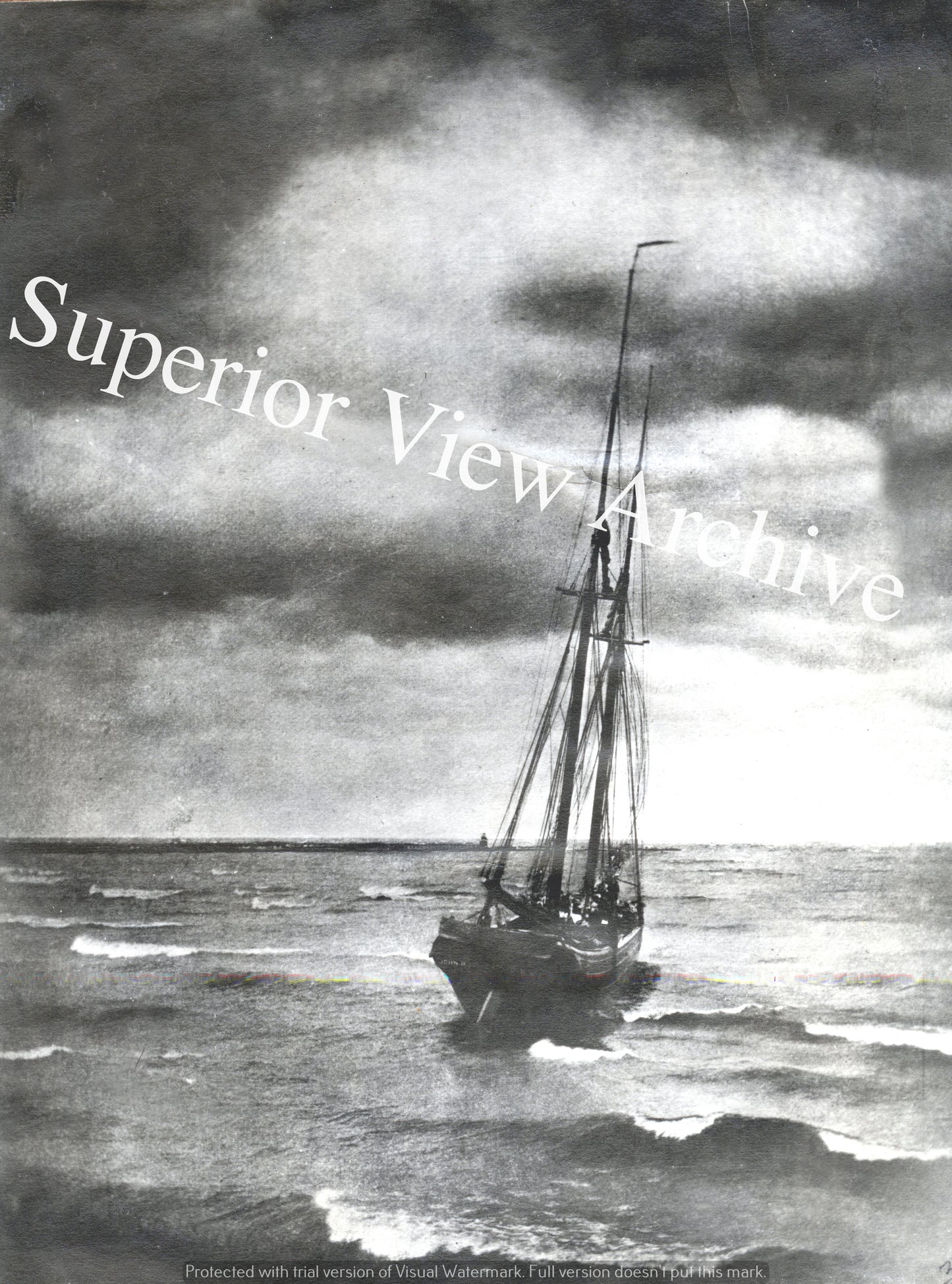 Wreck of the John R. Noyes Schooner 1902