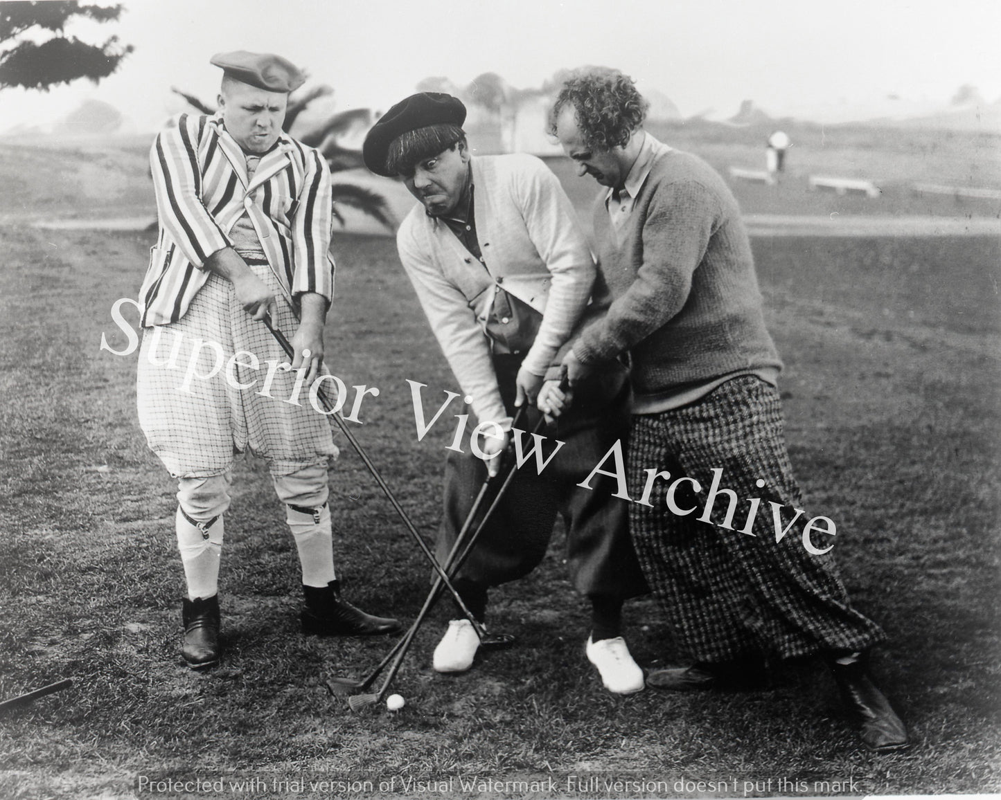 The Three Stooges Golfing