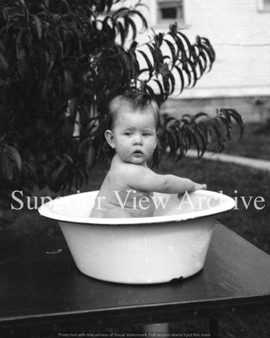 Baby in the Tub