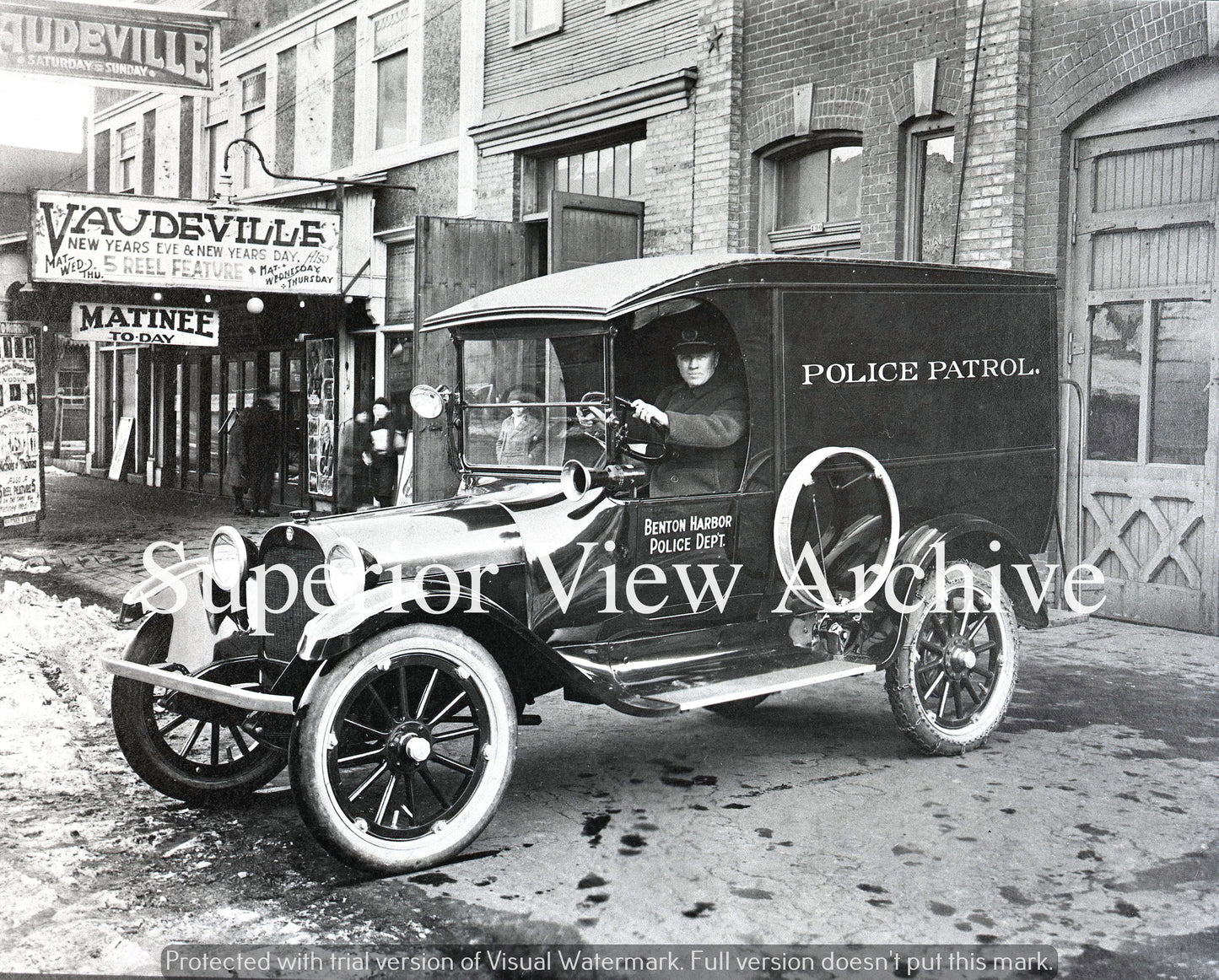 Vintage Benton Harbor Police Department