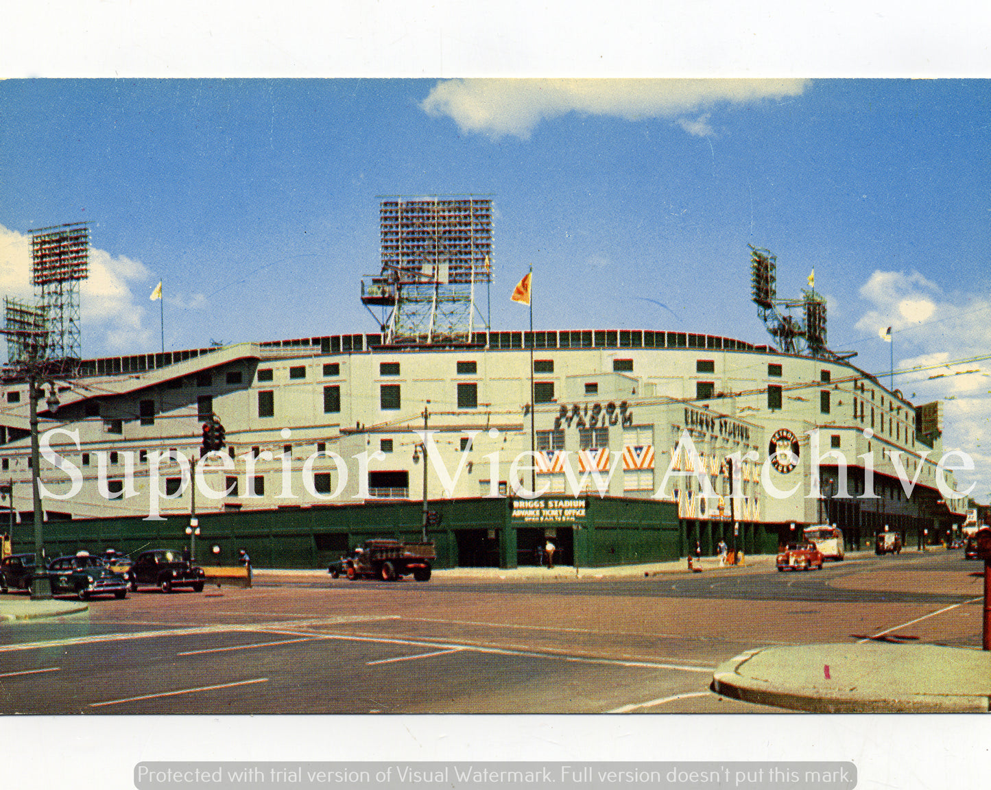 Briggs Stadium Color