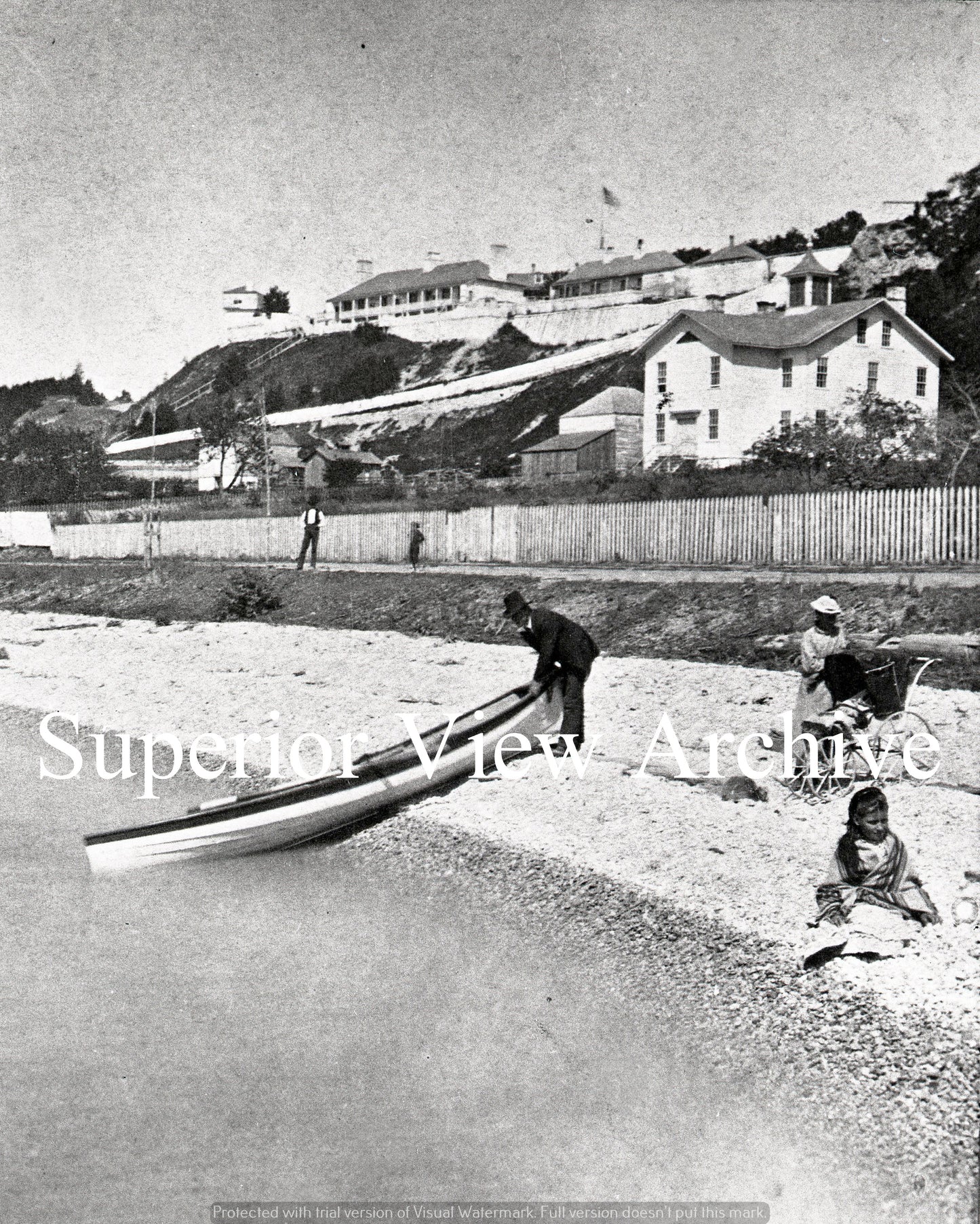 Canoe at the Waterfront
