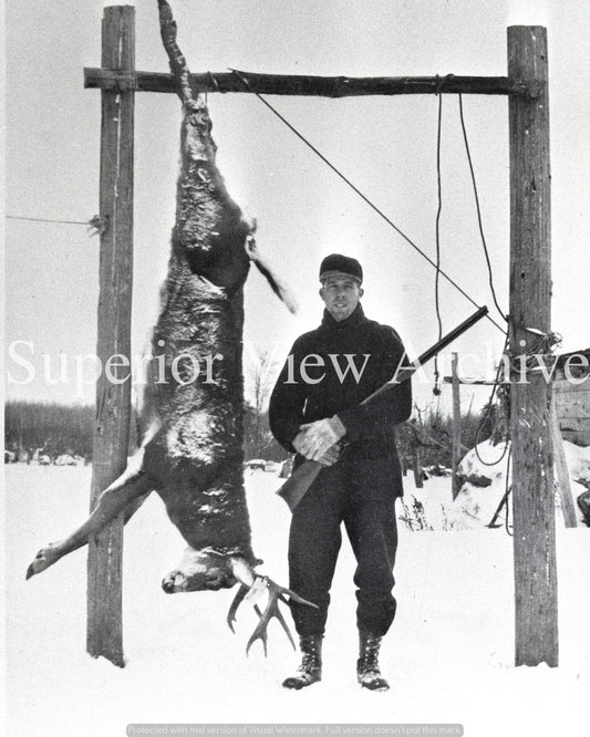 Hunter with his Big Buck