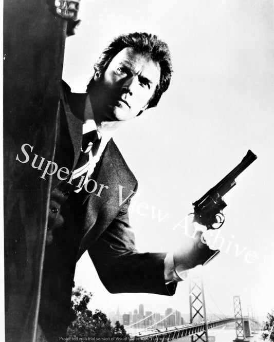 Clint Eastwood as Dirty Harry