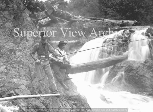 Fishing at the Falls