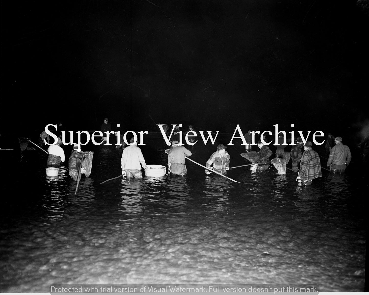 Marquette Michigan-Smelt Run