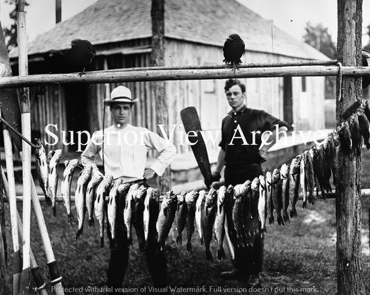 Walleye-Bass and Crows