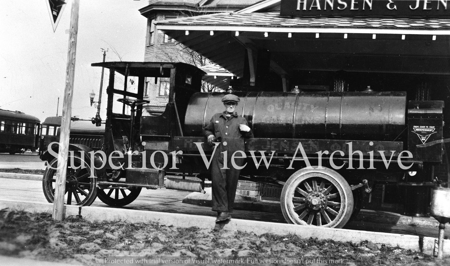 Vintage Gas Truck