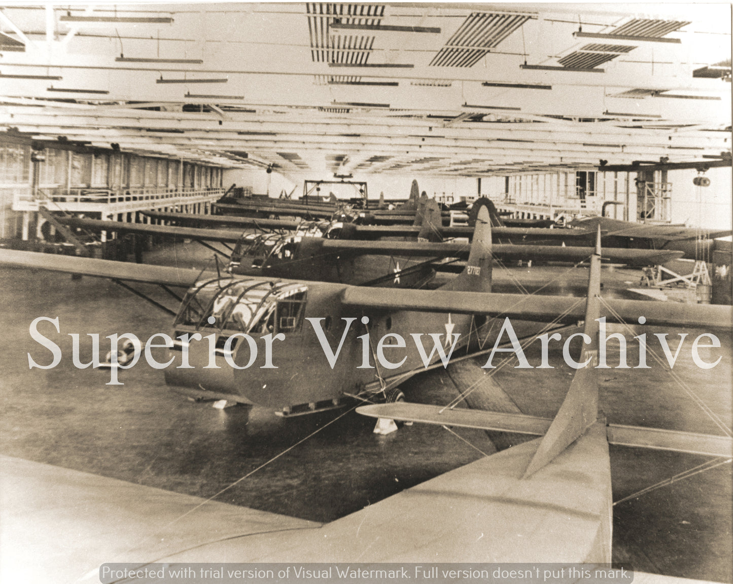 World War II Gliders Ford Plant Kingsford Michigan Waco Glider Plane Factory