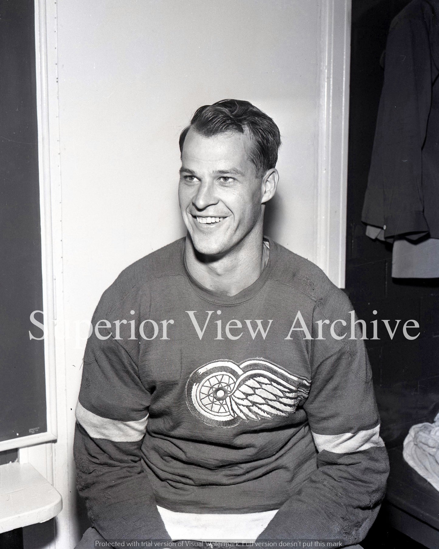 Detroit Red Wings Player Gordie Howe
