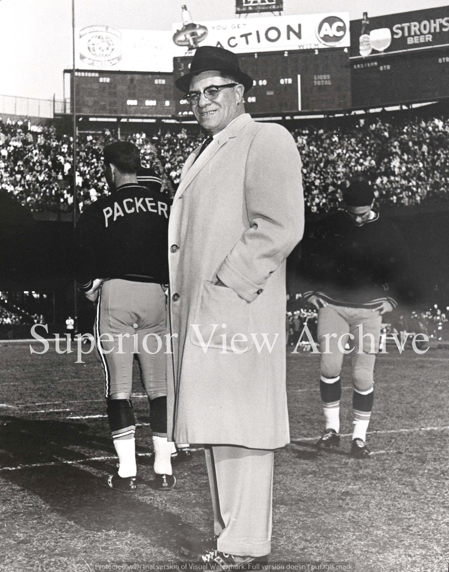 Green Bay Packer Coach Vince Lombardi