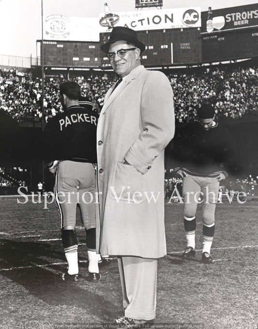 Green Bay Packer Coach Vince Lombardi