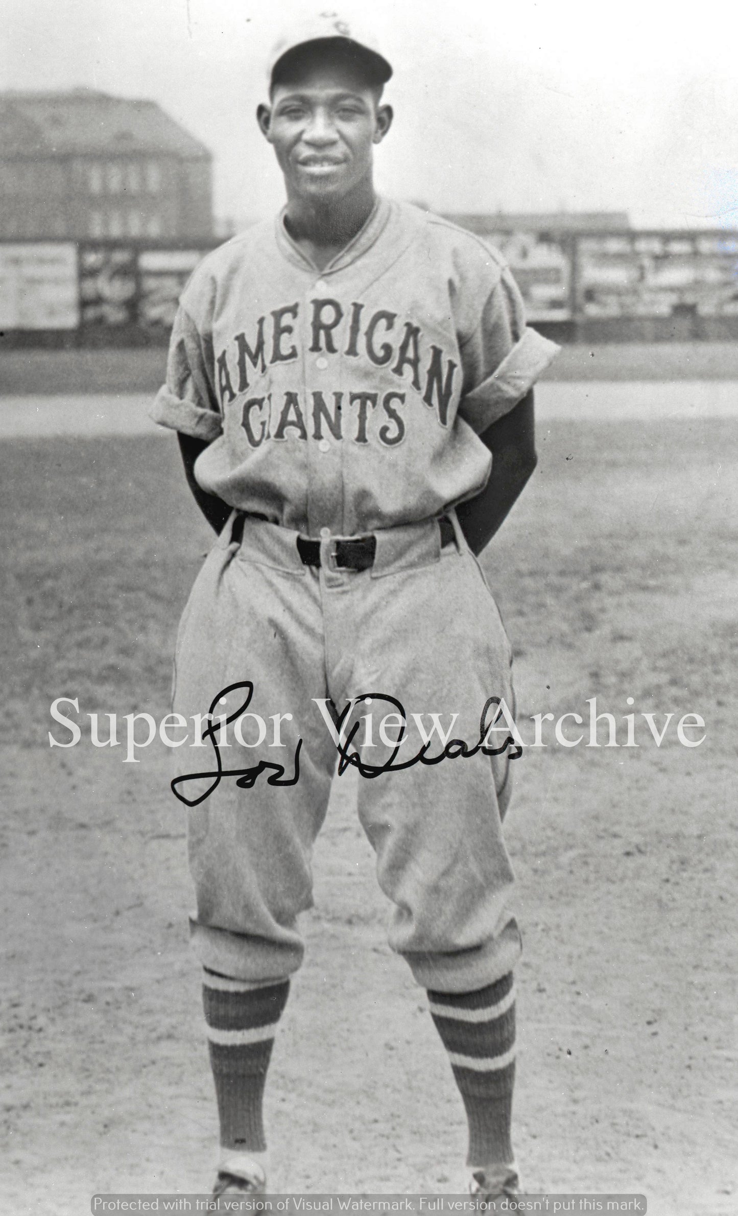 Baseball Player Lou Dials