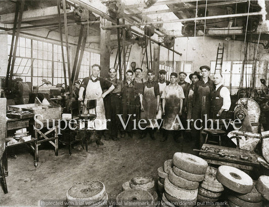 Marble Arms Safety Axe Knife Company Factory Interior 1920's Gladstone MI