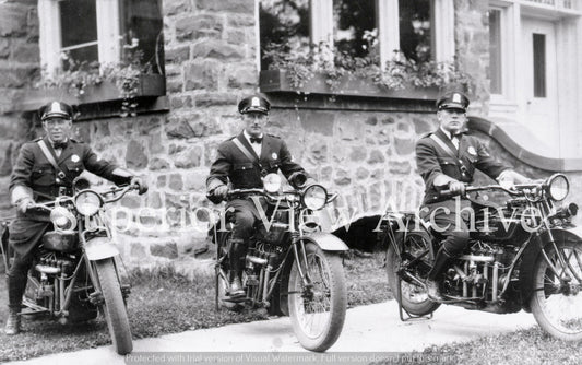 Police on Henderson Motorcycles