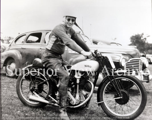 Vintage Norton Motorcycle