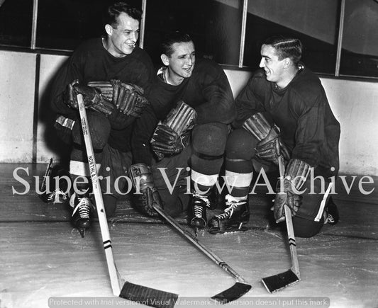 Detroit Red Wings Production Line Howe, Abel, Lindsay
