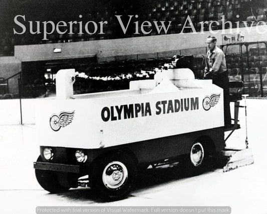 Olympia Stadium Zamboni at Work